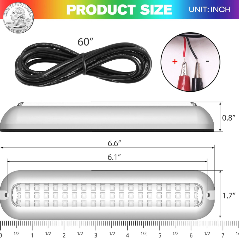 PRO 6.7 inch 2000LM 60LED