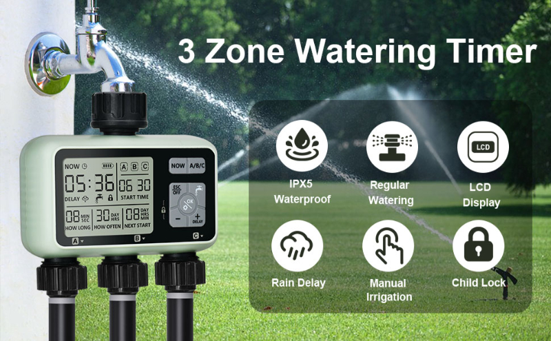 Watering Timer 3 Zone