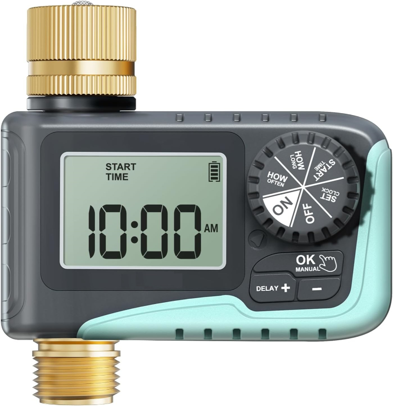 Sprinkler Timer with Brass Inlet