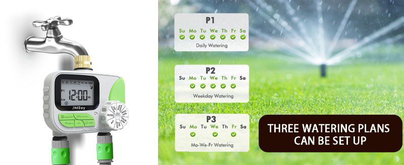 Sprinkler Timer Water Timer for Garden Hose 2 Zone