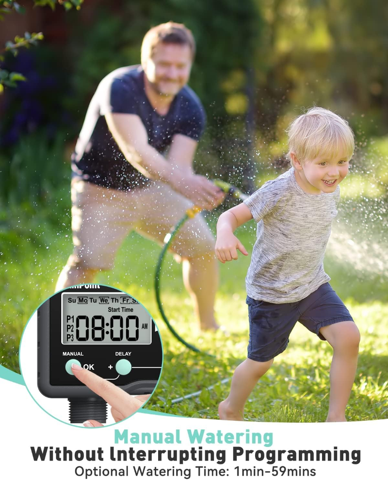 Water Timer for Garden Hose Faucet