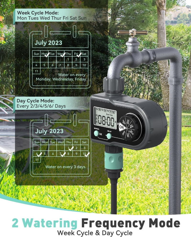 Water Timer for Garden Hose Faucet