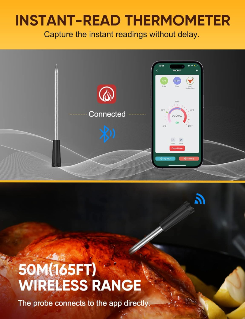 Wireless Meat Thermometer