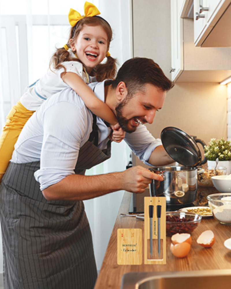 Smart Meat Thermometer Wireless with 300 Feet Range