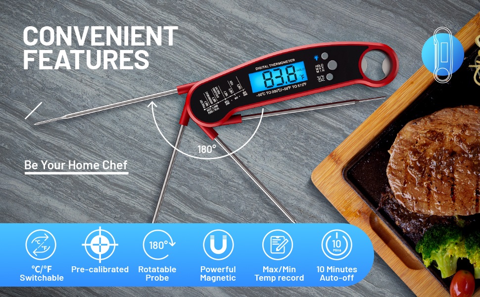 Instant Read Food Thermometers