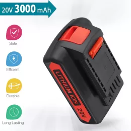 LBXR20 20V 3.0Ah Replacement for Black and Decker 20V Lithium Battery