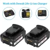 5.0Ah 20V Replacement Battery Compatible with Dewalt DCB205 DCB200 DCB207 DCB203 Cordless Power Tools5.0Ah 20V Replacement Battery Compatible with Dewalt DCB205 DCB200 DCB207 DCB203 Cordless Power Tools