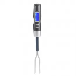 Meat BBQ Grill Cooking 304 Stainless Steel Fork Thermometer