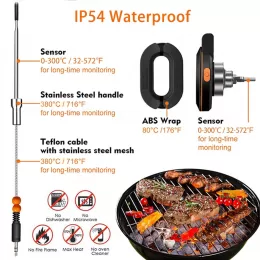 Bluetooth BBQ Meat Thermometer