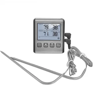 Dual Probe Digital Cooking Meat Thermometer