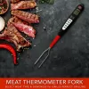 Digital Meat Thermometer Fork