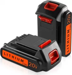 Black and Decker 20V Lithium Battery