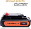 20V 4.0 Ah BLACK+DECKER Power Tool Lithium-ion Battery