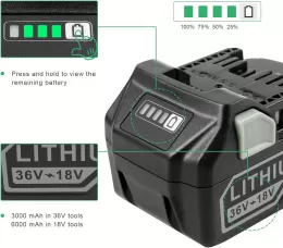 Power Tools Lithium-Ion Battery Pack Replacement for Metabo