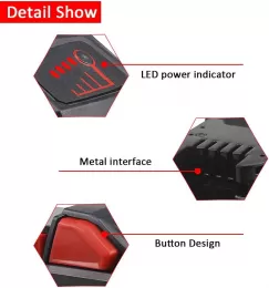 Power Tool Battery Pack Replacement for Milwaukee 18v