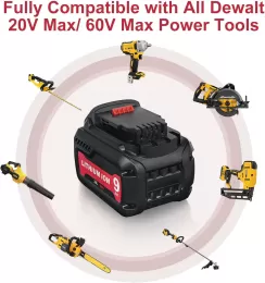 Power Tool Battery Replacement for Dewalt